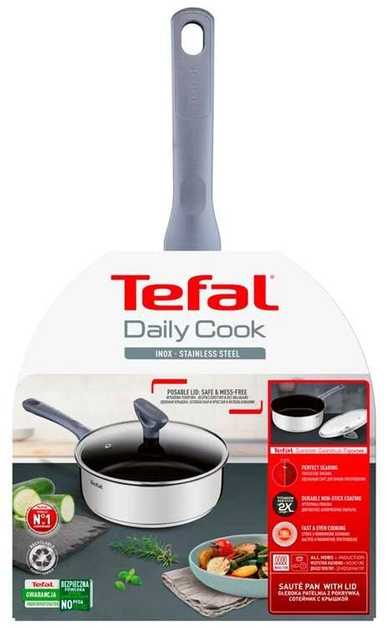TEFAL Daily Cook keptuvė su dangčiu, 24 cm [G7303255]