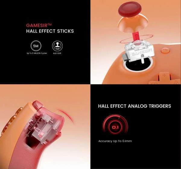 Laidinis žaidimų valdiklis GameSir G7 SE (mėlynas)