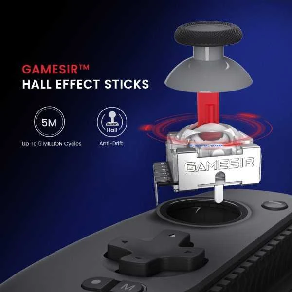 Gamesir Žaidimų valdiklis G8+ Bluetooh su išmaniojo telefono laikikliu
