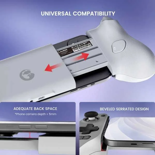 Gamesir Žaidimų valdiklis G8 Galileo USB-C su išmaniojo telefono laikikliu