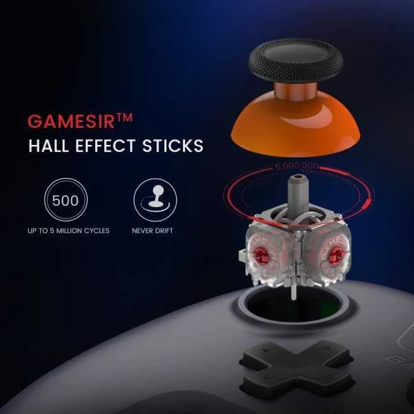 GameSir-T4n Lite wireless controller (violetinė)