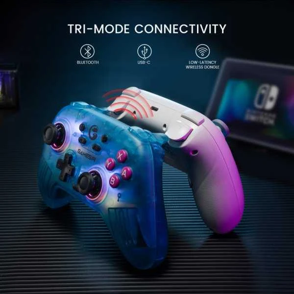 „GameSir T4n Nova“ belaidis valdiklis (turkio spalvos)