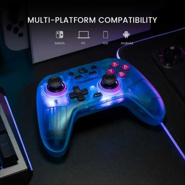 „GameSir T4n Nova“ belaidis valdiklis (turkio spalvos)