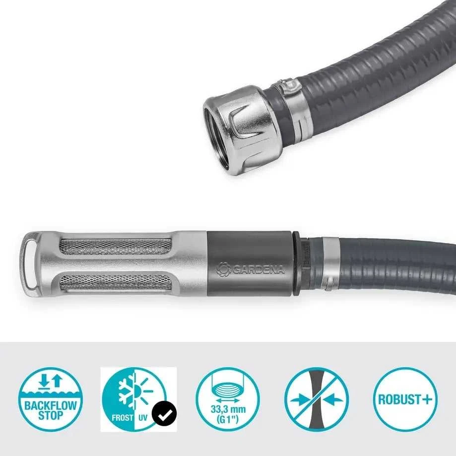 Gardena Žarna vandens siurbliams su filtru 4 m, G1"