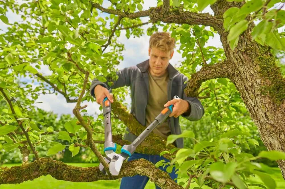 Genėjimo žirklės Gardena TeleCut Pro S, teleskopinės, šviežiai medienai,12040-20