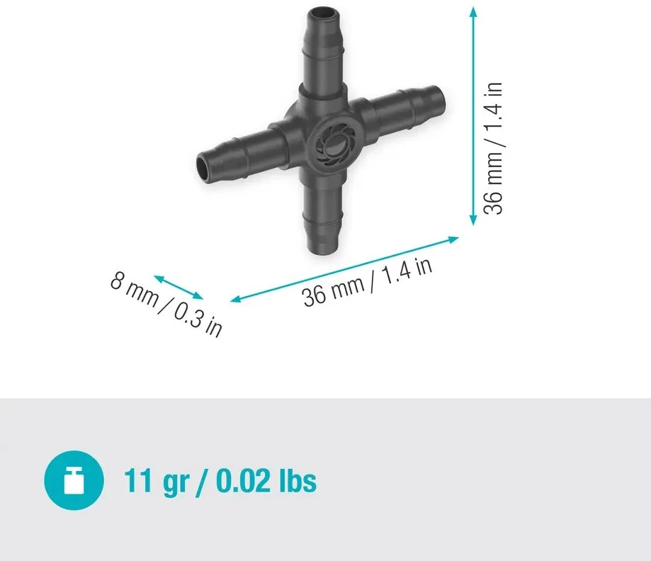 Gardena Micro-Drip sistema - 4,6 mm (3/16") 10 vnt., 13214-20