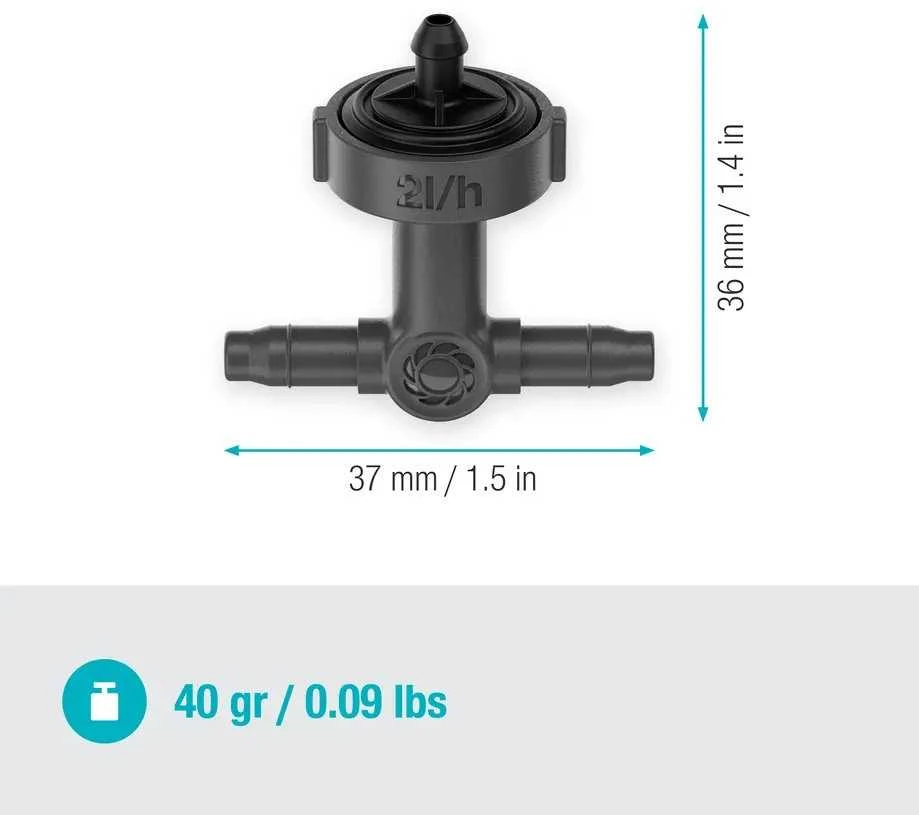 Laistymo įranga Gardena Micro Drip System 970619201, juoda