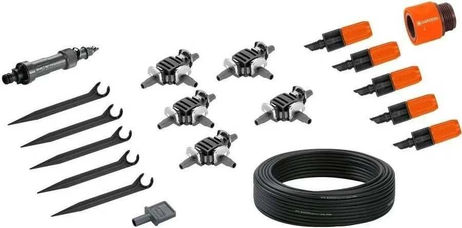 Gardena Lašelinio drėkinimo rinkinys krūmams/gyvatvorėms (25m)