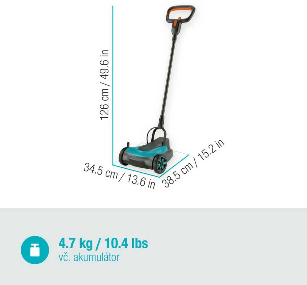 Gardena Akumuliatorinė vejapjovė HandyMower 22/18V P4A