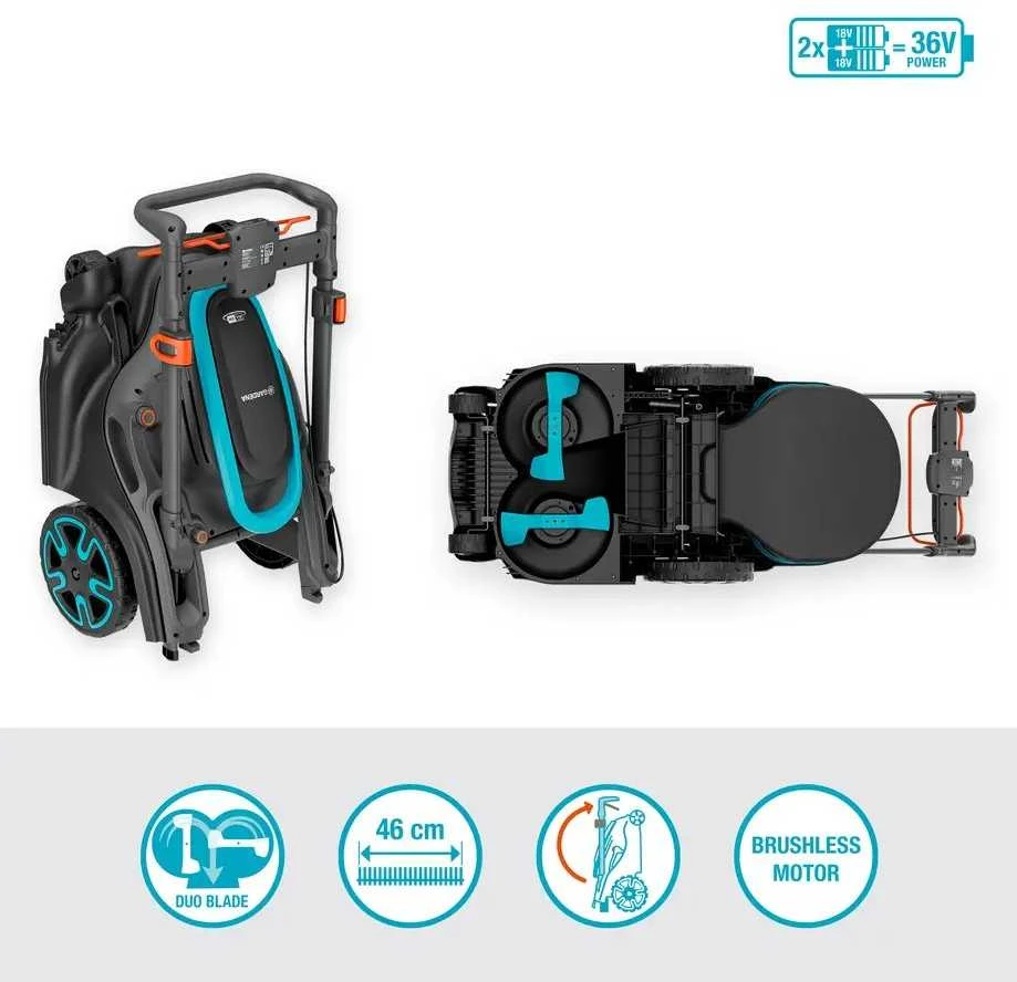 Gardena PowerMax Duo 46/36V P4A 14646-55
