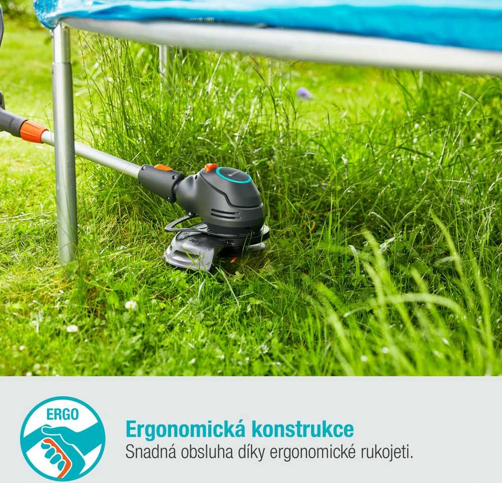 Gardena akumuliatorinė žoliapjovė ComfortCut 23/18V P4A pilnas komplektas