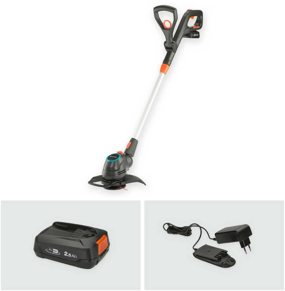 Gardena akumuliatorinė žoliapjovė ComfortCut 23/18V P4A pilnas komplektas