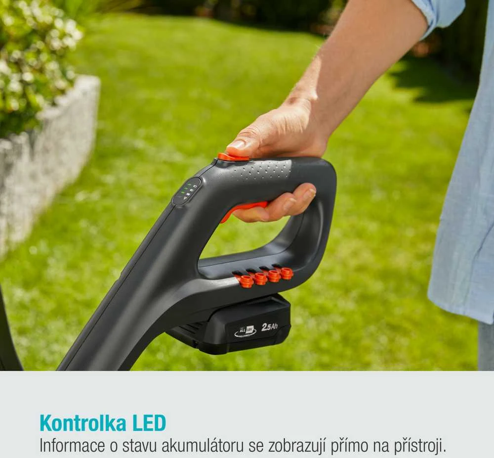 Gardena Akumuliatorinė žoliapjovė "ComfortCut 23/18V P4A" - be akumuliatoriaus