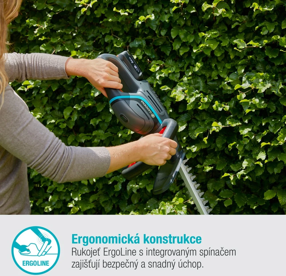 Gardena Akumuliatorinės gyvatvorių žirklės "ComfortCut 50/18V P4A" - be akumuliatoriaus