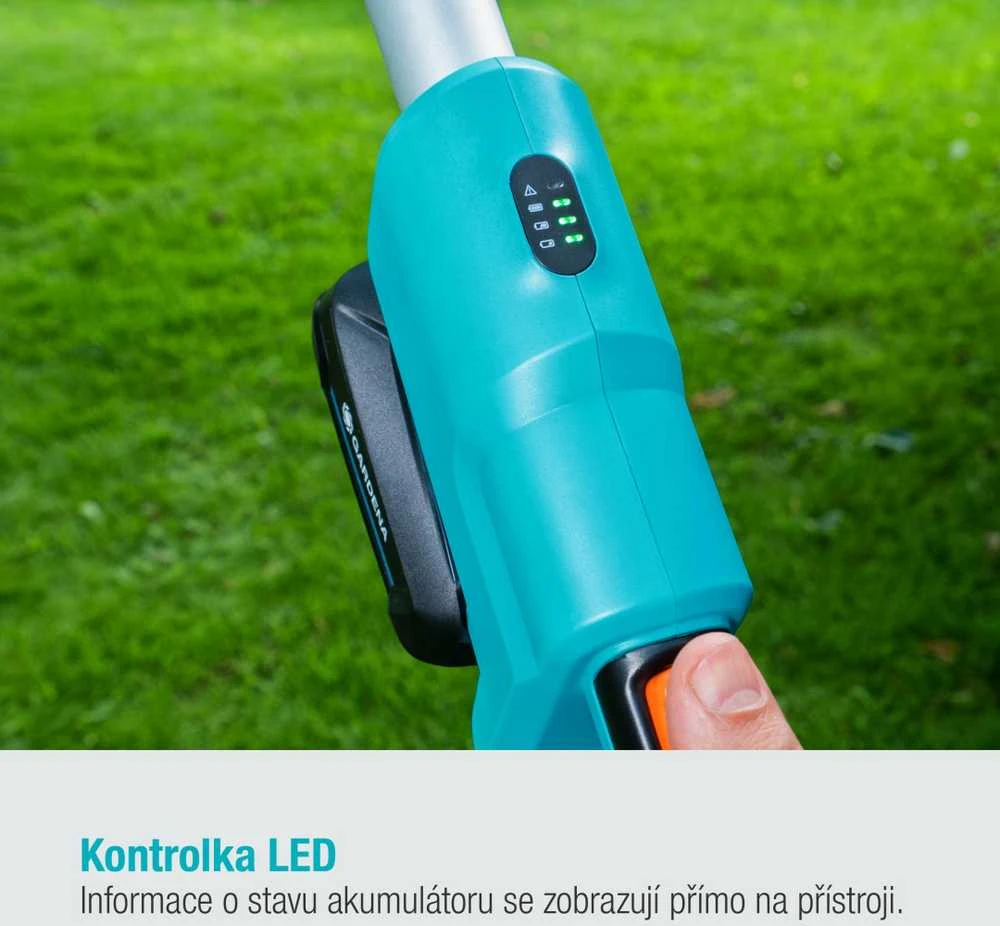 Akumuliatorinės teleskopinės gyvatvorių žirklės Gardena THS 42/18V P4A