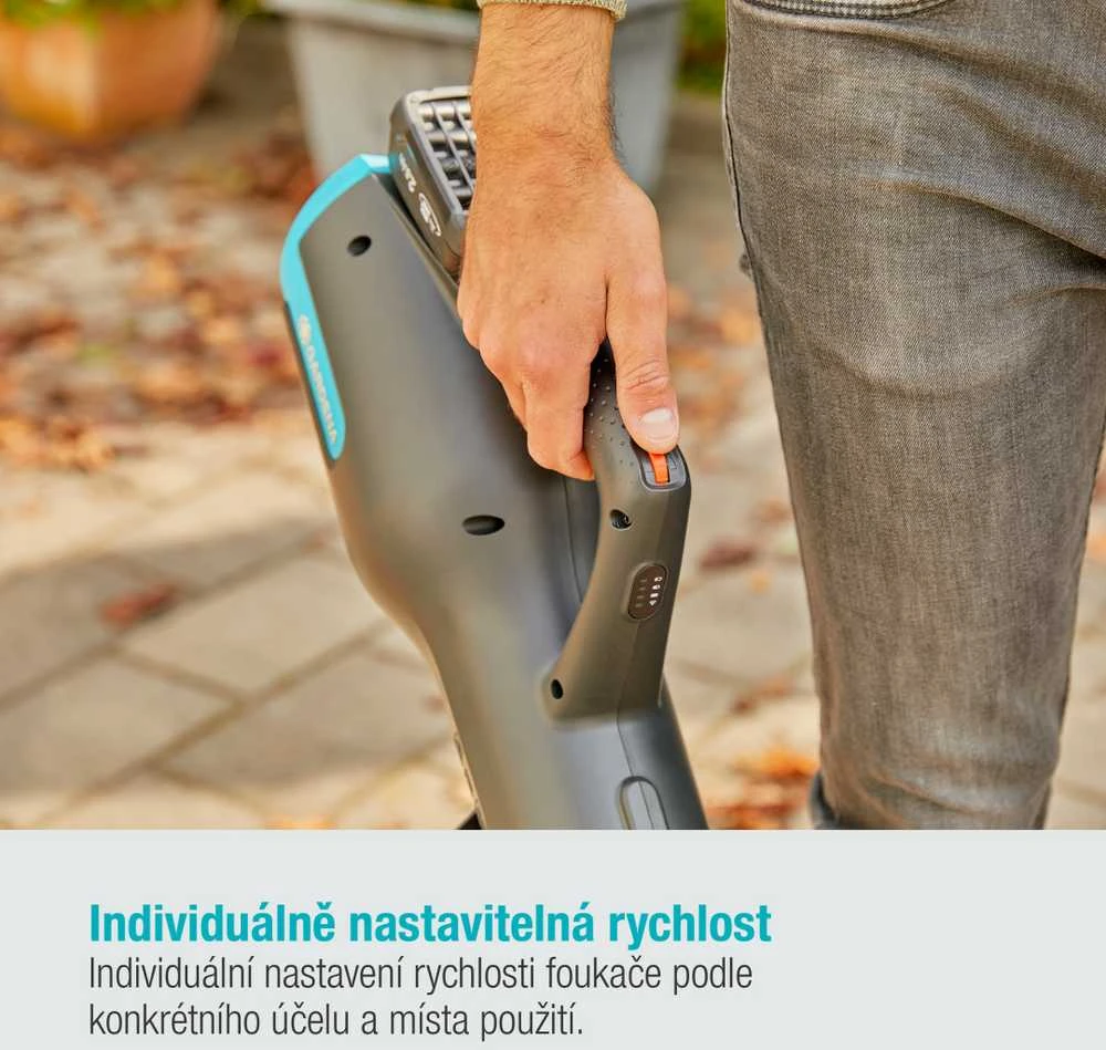 Gardena Akumuliatorinis lapų pūstuvas PowerJet 18V P4A