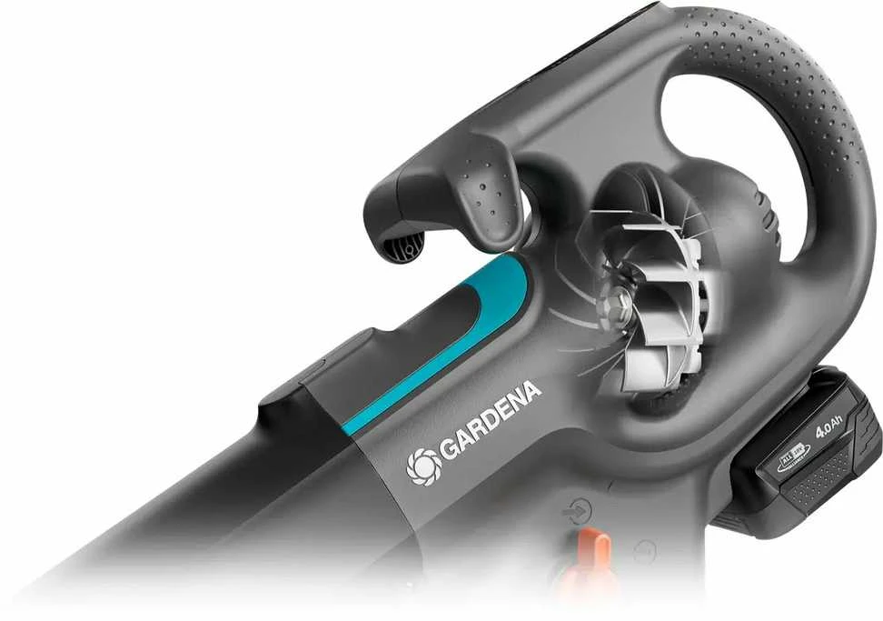 Akumuliatorinis lapų siurblys-pūstuvas Gardena PowerJet Collect Solo; 18 V (be akumuliatoriaus ir pakrovėjo)