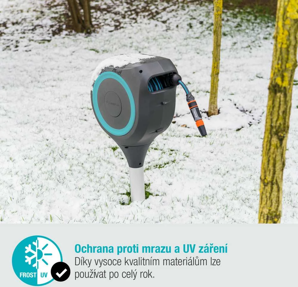 Gardena savaime susivyniojanti žarnos ritė "Rollup M" 20m, 11 mm