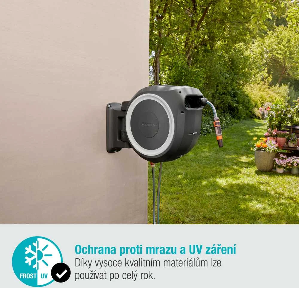 Ritė su žarna Gardena 25m RollUp M/L 9704736-01