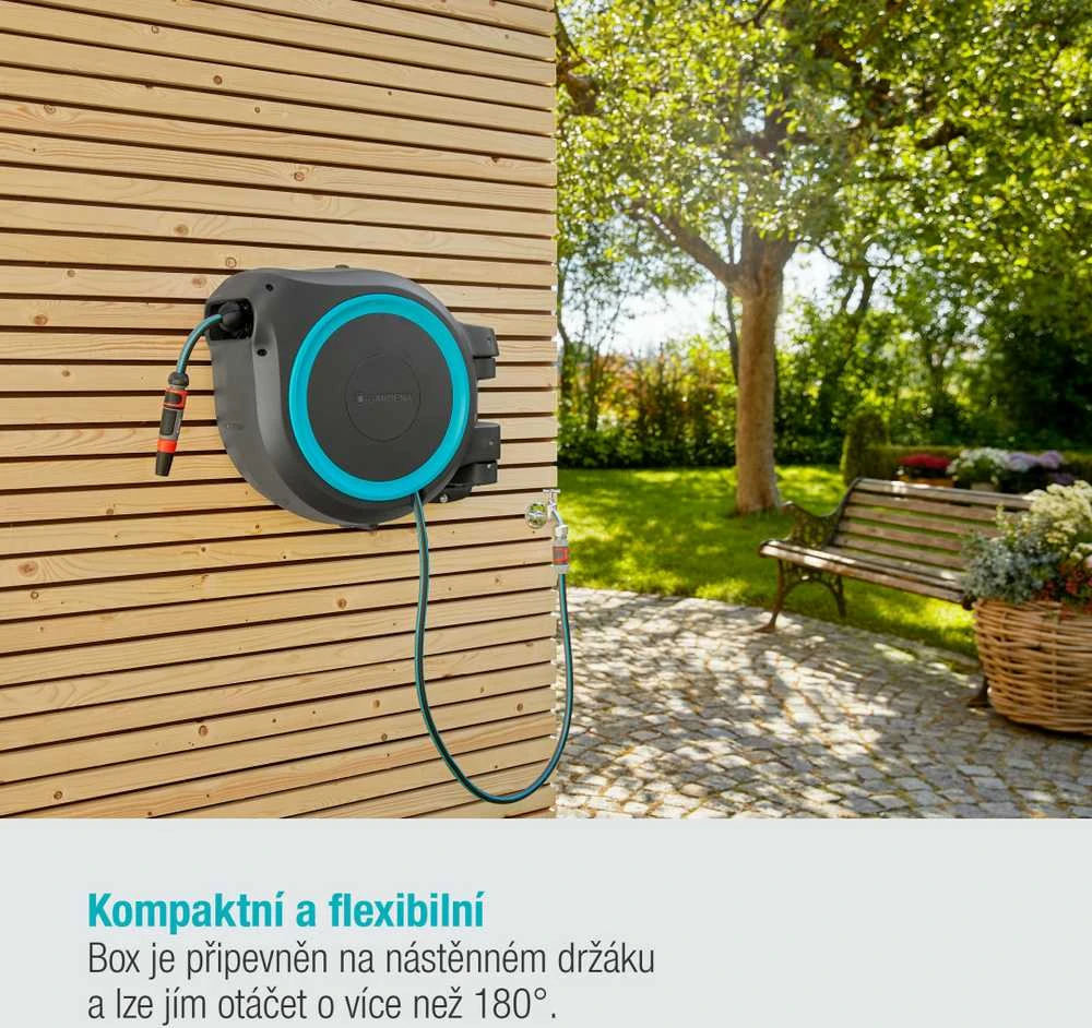 Ritė su žarna Gardena 30m RollUp L g