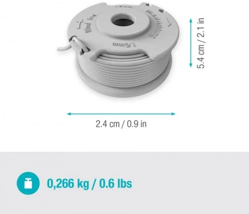 Gardena EasyTrim kasetė su 1,6 mm valu 5412-20
