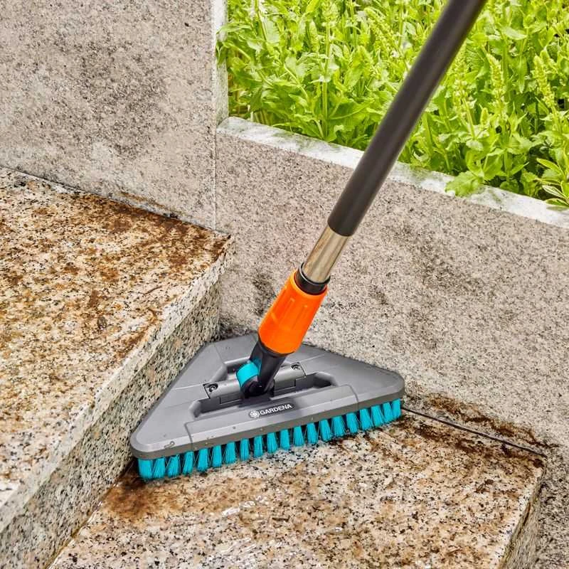 Gardena "Cleansystem" plovimo šepetys "Hard Flex" didesniems, atspariems subraižymui paviršiams