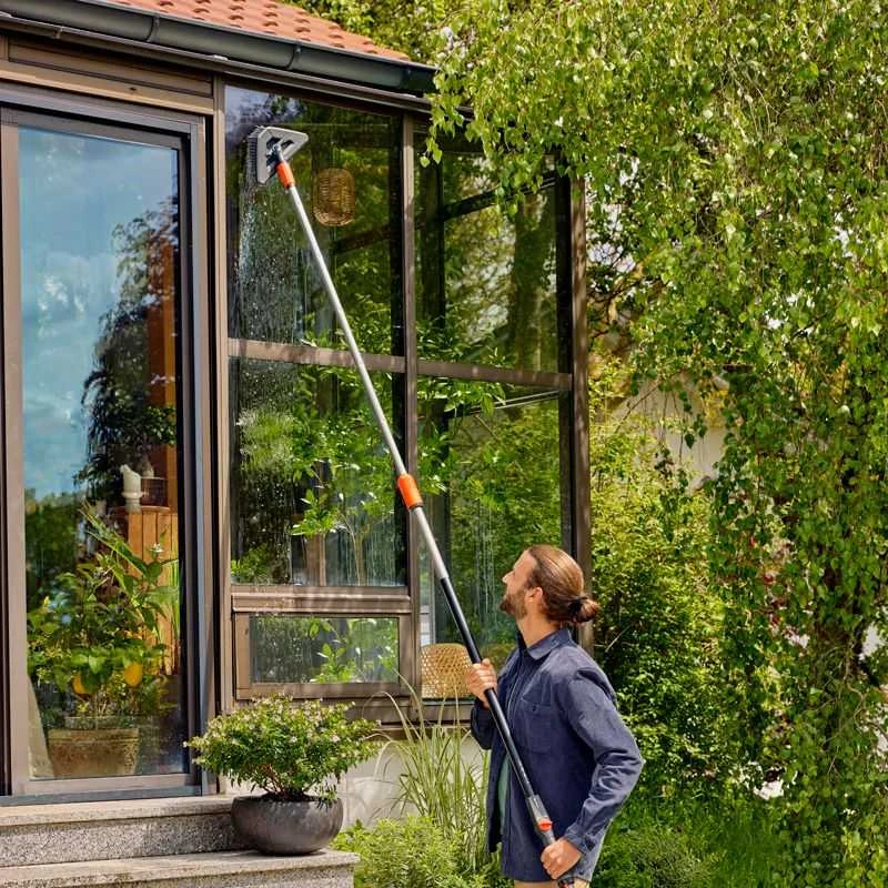 Gardena "Cleansystem" plovimo šepetys "Soft Flex" didesniems, pažeidžiamiems paviršiams