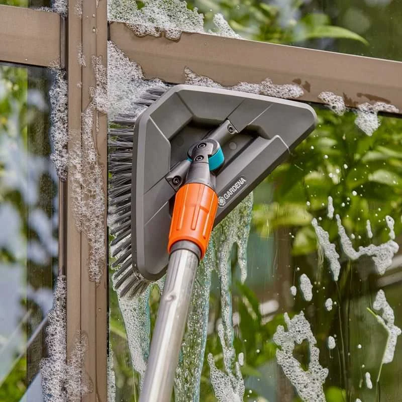 Gardena "Cleansystem" plovimo šepetys "Soft Flex" didesniems, pažeidžiamiems paviršiams
