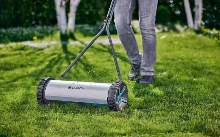 Gardena „Comfort“ rankinė vejapjovė su ritėmis 400 11760-20