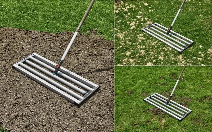 Gardena Combisystem žemės lyginimo grėblys