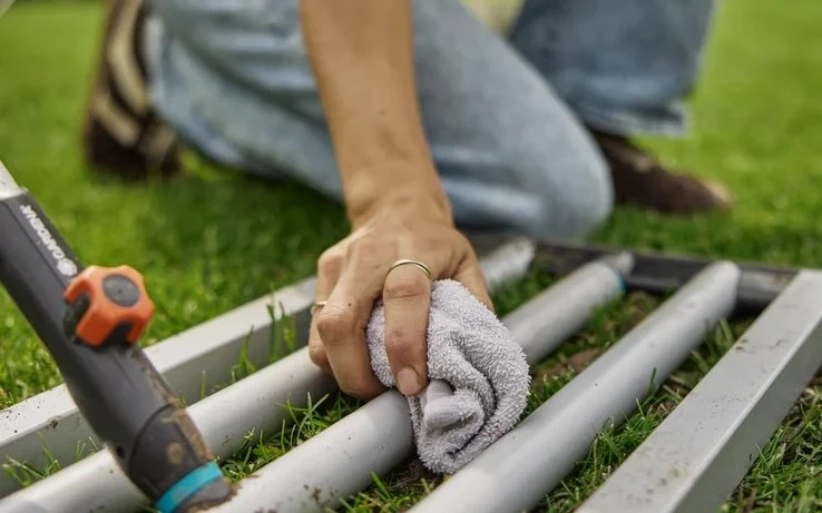 Gardena Combisystem žemės lyginimo grėblys