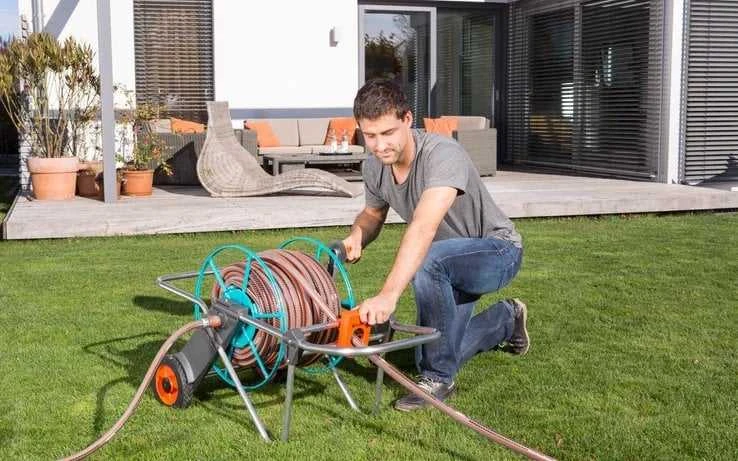 Gardena Metalinis žarnos vežimėlis 100