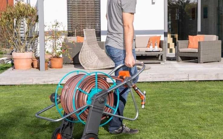 Gardena Metalinis žarnos vežimėlis 100