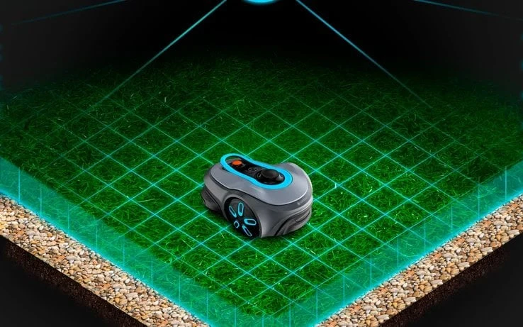 Gardena vejos robotas  SILENO free 1500 m²