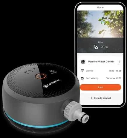 Laistymo Įranga - Gardena Smart Pipeline Vanduo Control 19050-20, Automatizuota Laistymo Sistema