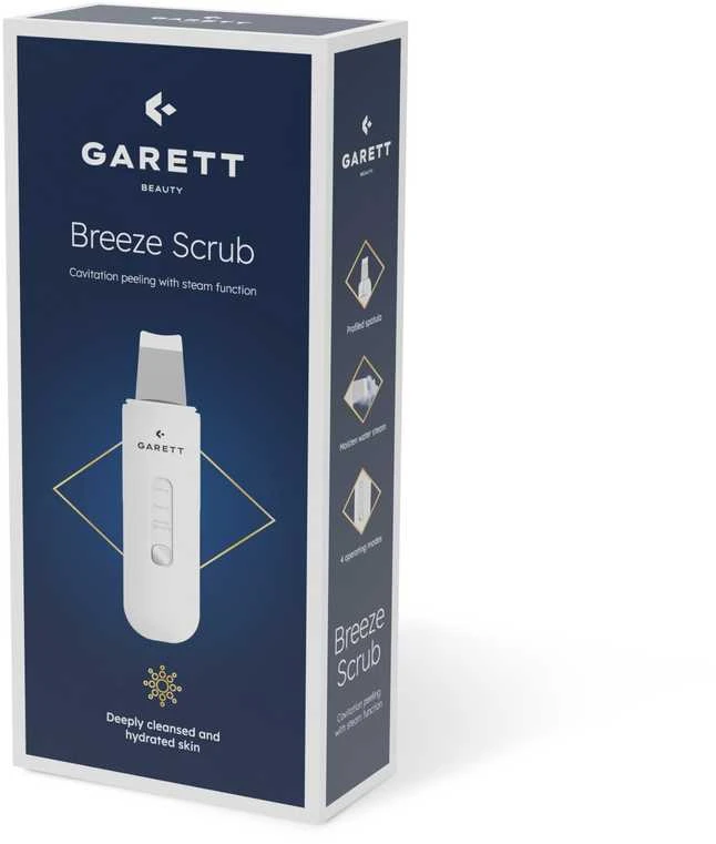 Garett Beauty Kavitacinis šveitimo prietaisas "Breeze Scrub", baltas
