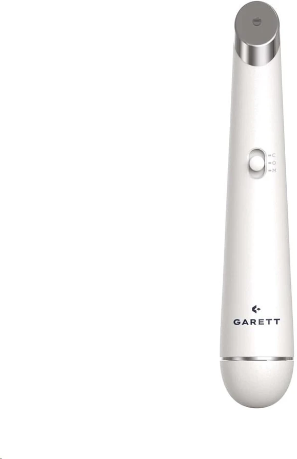 Garett Beauty Glow paakių srities masažuoklis, baltas