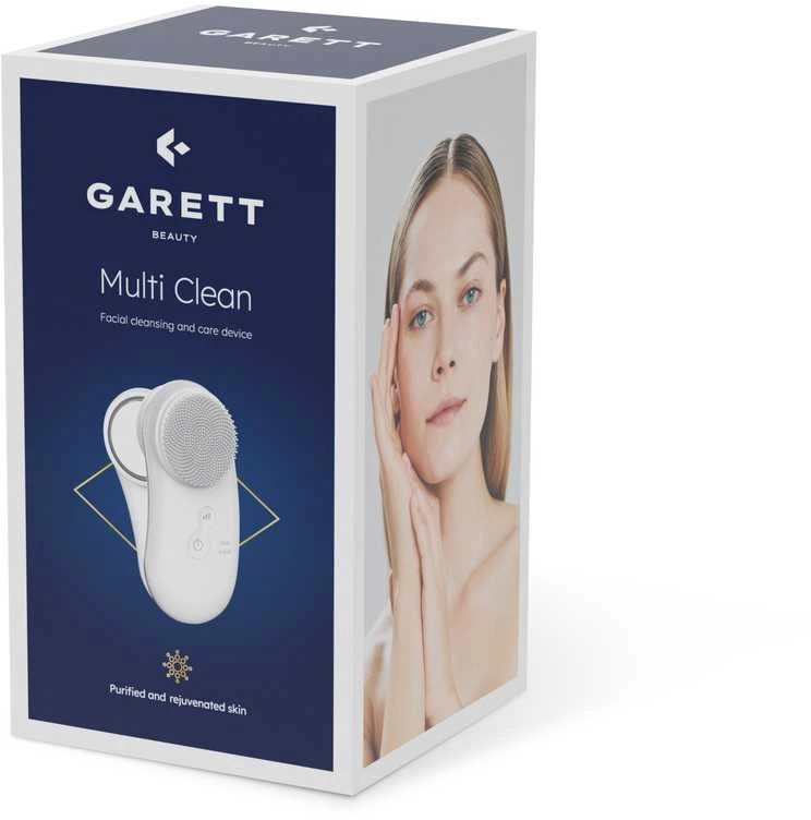 Garett Beauty Multi Clean Veido valymo ir odos priežiūros prietaisas, baltas