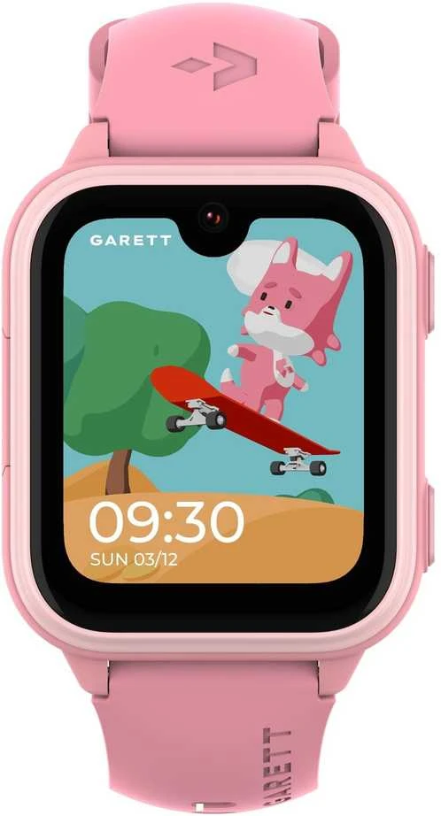 Išmanusis laikrodis Garett Kids Vibe Ai 4G rožinis
