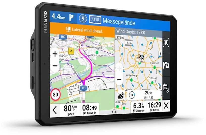 Garmin dēzl™ LGV820 8″ sunkvežimių navigatoriai su GPS
