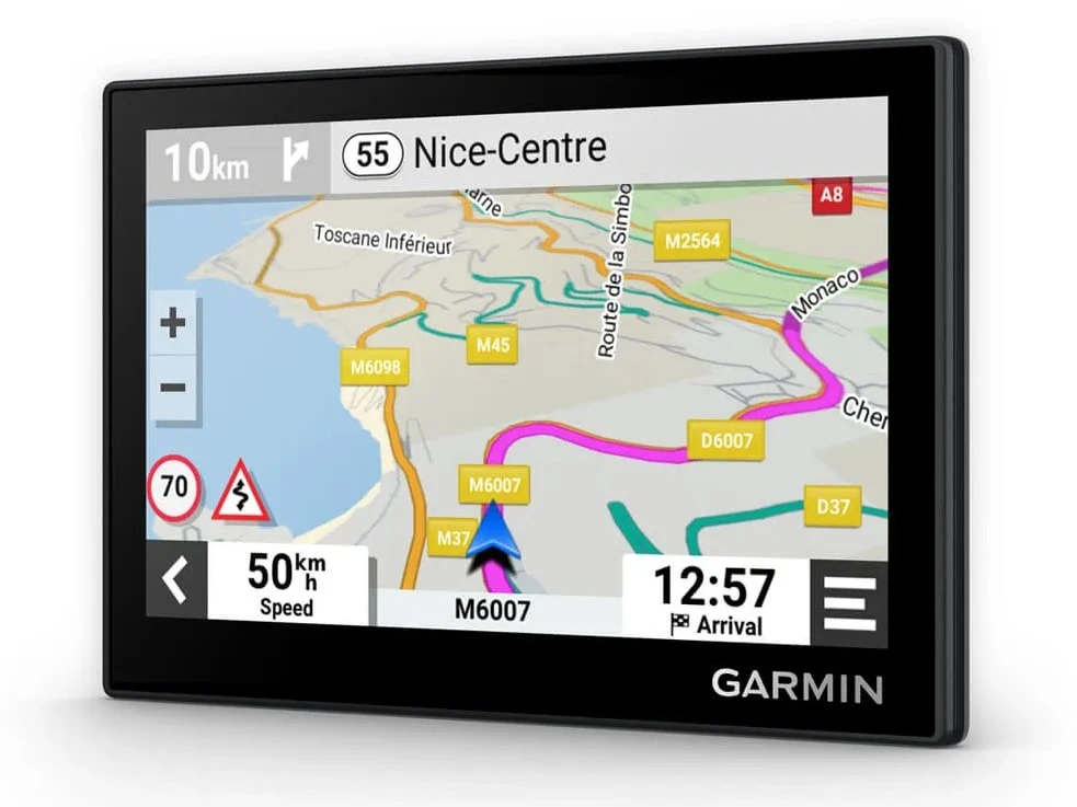„Garmin Drive 53“, tiesioginis eismo stebėjimas su išmaniojo telefono programėle