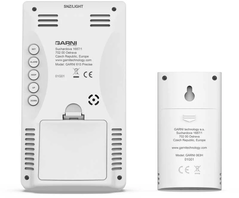GARNI 615W Tikslus