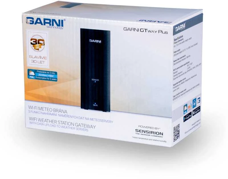 Garni Technology GARNI GTway Plus – „WiFi“ oro sąsaja