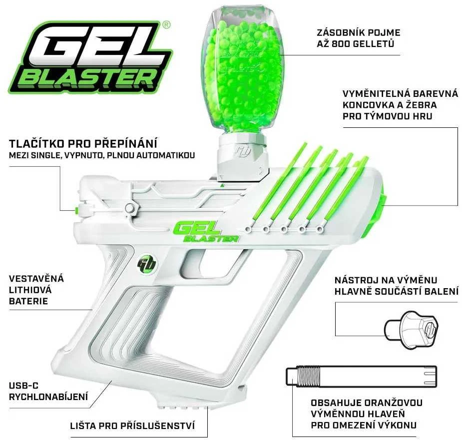 GEL BLASTER Žaislinis šautuvas SURGE su 10 000 gelio rutuliukų