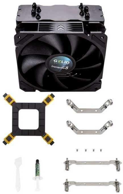 Gelid Solutions CPU aušintuvas Gelid Tranquillo rev.5 (CC-TranQ-05-A)