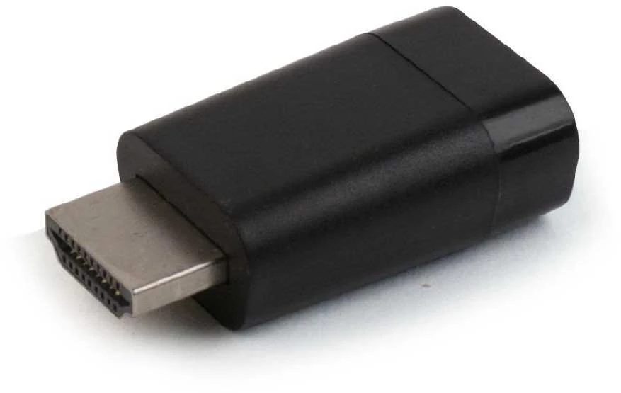 Gembird | HDMI į VGA adapteris, vienas prievadas | Juodas | HDMI | VGA
