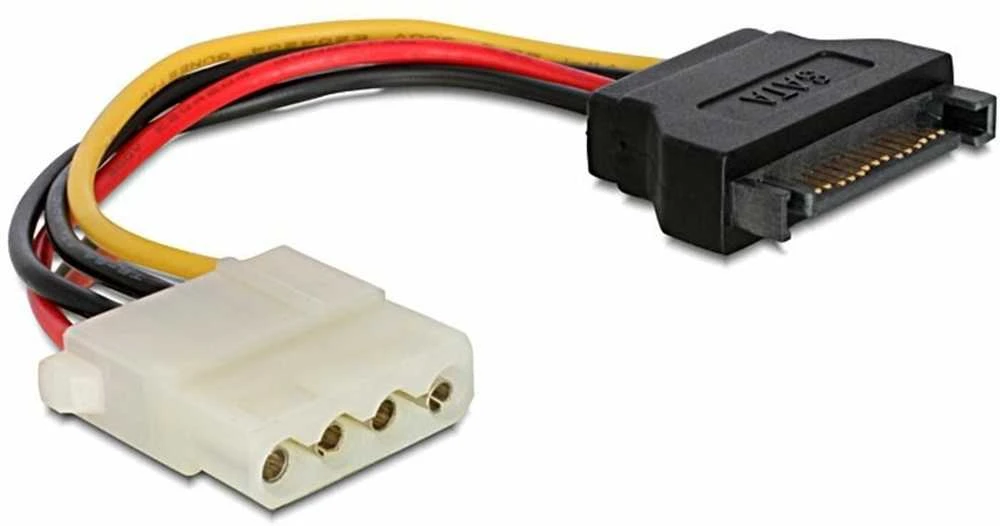 GEMBIRD CC-SATA-PS-M SATA kištukas į Molex kištuką, 15 cm