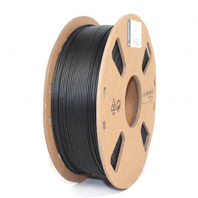 Gembird Flashforge PLA-plus filamentas, Juodas 1.75 mm, 1kg | Flashforge