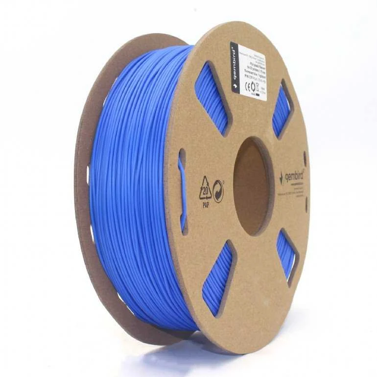 GEMBIRD 3DP-PLA1.75-01-FB siūlas Gembird PLA Fluorescent Mėlyna 1,75mm 1kg
