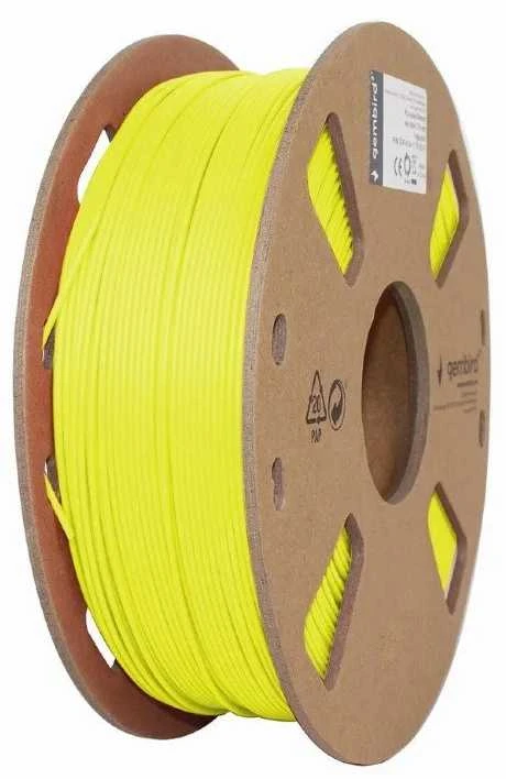 GEMBIRD 3DP-PLA1.75-01-FY gija Gembird PLA fluorescencinė želė 1,75 mm 1kg